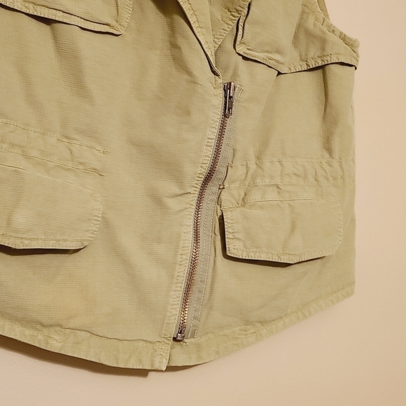 Madewell | Women's Small Green Safari Utility Vest (Size Small) - Picture 10 of 16